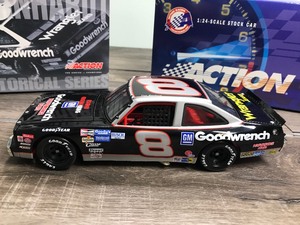 lot 279 image: 2001 Nascar Action Racing Collectibles 1987 Nova Dale Earnhardt #8  GM Goodwrench Performance Parts 124 scale die cast stock car