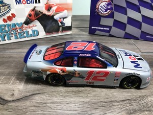 lot 285 image: 1999 Nascar Action Racing Collectibles Jeremy Mayfield #12  Mobil 1 - 125th Kentucky Derby 124 scale die cast stock car