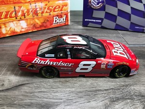 lot 287 image: 1999 Nascar Action Racing Collectibles Dale Earnhardt Jr. #8  Budweiser 124 scale die cast stock car