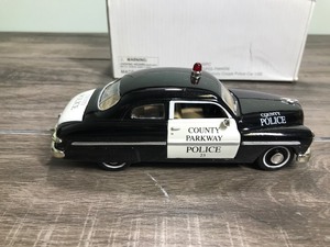 lot 294 image: 1949 Mercury Coupe Police Car 132 scale die cast