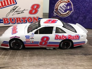 lot 299 image: 2000 Nascar Action Racing Collectibles 1990 T-Bird Jeff Burton #8  Baby Ruth 124 scale die cast stock car