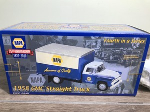 lot 316 image: 2000 First Gear Inc. 1958 NAPA GMC Straight Truck 125 scale die cast