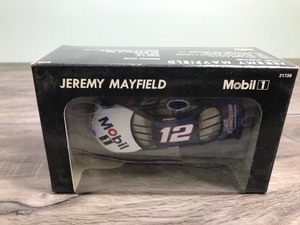 lot 321 image: 1997 Hot Wheels Pro Racing Jeremy Mayfield #12  Mobil 1 - 143 scale die cast stock car