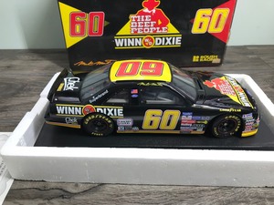 lot 329 image: 1997 Revell Collection 1997 Ford Thunderbird Mark Martin #60 The Beef People  Winn Dixie 118 scale die cast stock car