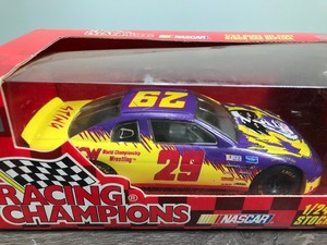 lot 336 image: 1996 Nascar Racing Champions #29 World Championship Wrestling Sting 124 die cast stock car