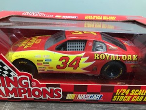 lot 341 image: 1996 Nascar Racing Champions Mike McLaughlin #34  Royal Oak 124 scale die cast stock car