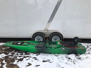 lot 390 image: Perception Outlaw 11.5 Angler Kayak