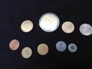 lot 24 image: Susan B anthony coin and tokens