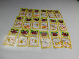 lot 58 image: Flat of new fishing spinners
