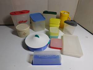 lot 101 image: Tupperware and more
