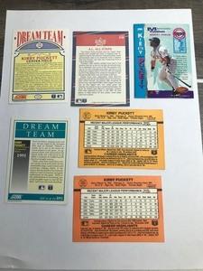 lot 126 image: 6 - Kirby Pucket Baseball Cards