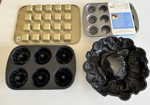 lot 80 image: Nordicware Baking Pan Moulds  lot of 4