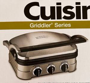 lot 76 image: Cuisinart Griddler Panini Maker, NIB