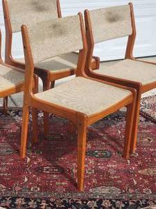 lot 19 image: Findahl Mobler Mid Century Danish Modern Dining Chairs