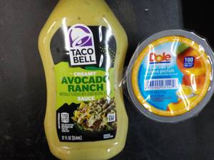 6 Bottles Taco Bell Avocado Ranch, ...