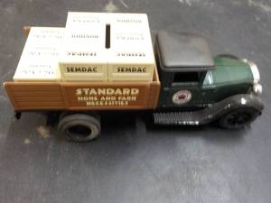 Standard Red Crown Truck Bank with ...