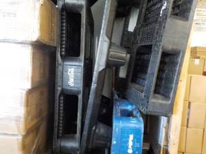 4 Plastic Pallets...