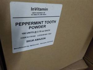 Box of 100 - 2.75 oz Jars InVitamin...
