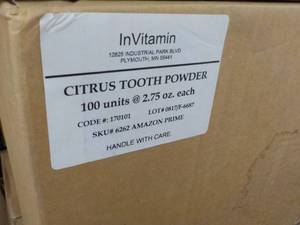 Box of 100 - 2.75 oz Jars InVitamin...
