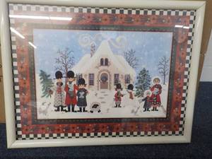21 x 16 Framed Signed O Christmas ...