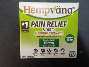 4 oz Hempvana Pain Relief Crme p...