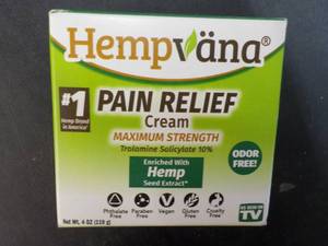 4 oz Hempvana Pain Relief Crme p...