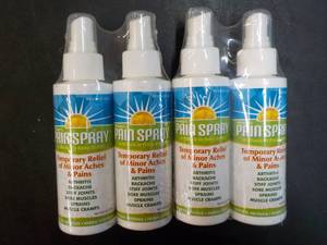 4 Spray 4 oz Pain Spray...