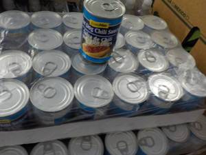24 pack Hot Dog Chili Sauce past b...