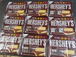 9 - 6 count pkgs Hersheys bars- pa...