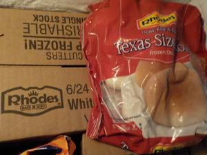 6 Count Frozen Rhodes 24 Rolls each...