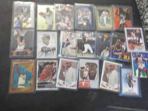 Trading Cards in Protective Sleeves...