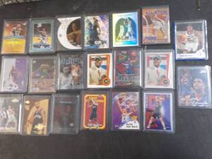 Trading Cards in Protective Sleeves...