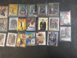 Trading Cards in Protective Sleeves...