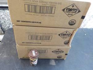 3 boxes 12 each Forto Vanilla Latte...