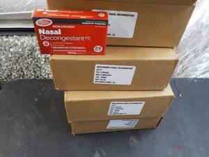 4 Boxes 12 each Nasal Decongestant ...