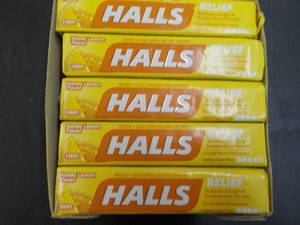 20 pkgs Halls...