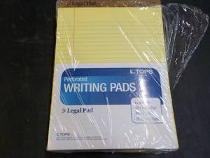 12 Writing Pads...