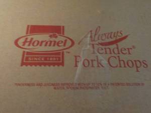 10 lbs. Always Tender Pork Chops...