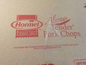 10 lbs. Always Tender Pork Chops...