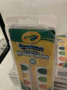 lot 126 image: Crayola Washable Watercolors