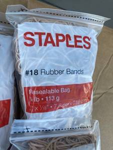 lot 32 image: Rubber Bands