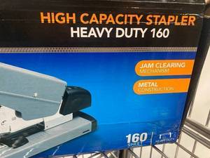 lot 35 image: HD High Capacity Stapler