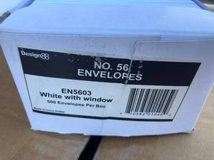 lot 38 image: Small Windowed Envelopes