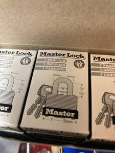 lot 54 image: Small Master Locks
