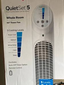 lot 9 image: Honeywell Tower Fan