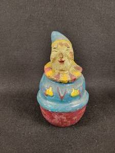 lot 267 image: Early Rolly Dolly Papier Mache Doll - Possibly Schoenhut