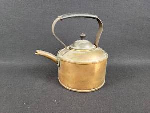 lot 288 image: Antique Copper Tea Kettle