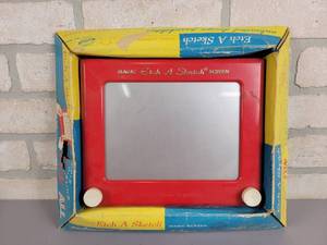 lot 340 image: Vintage Ohio Art Etch A Sketch with Original Package