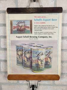 lot 455 image: Vintage Schells Beer New Ulm Journal Supplement - 4 Pages