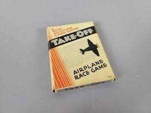 lot 430 image: Vintage Take-Off Aviation Card Game